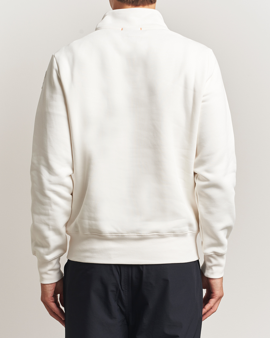 Heren | Truien | Parajumpers | Broad Peak Super Easy Half Zip Sweatshirt Purity