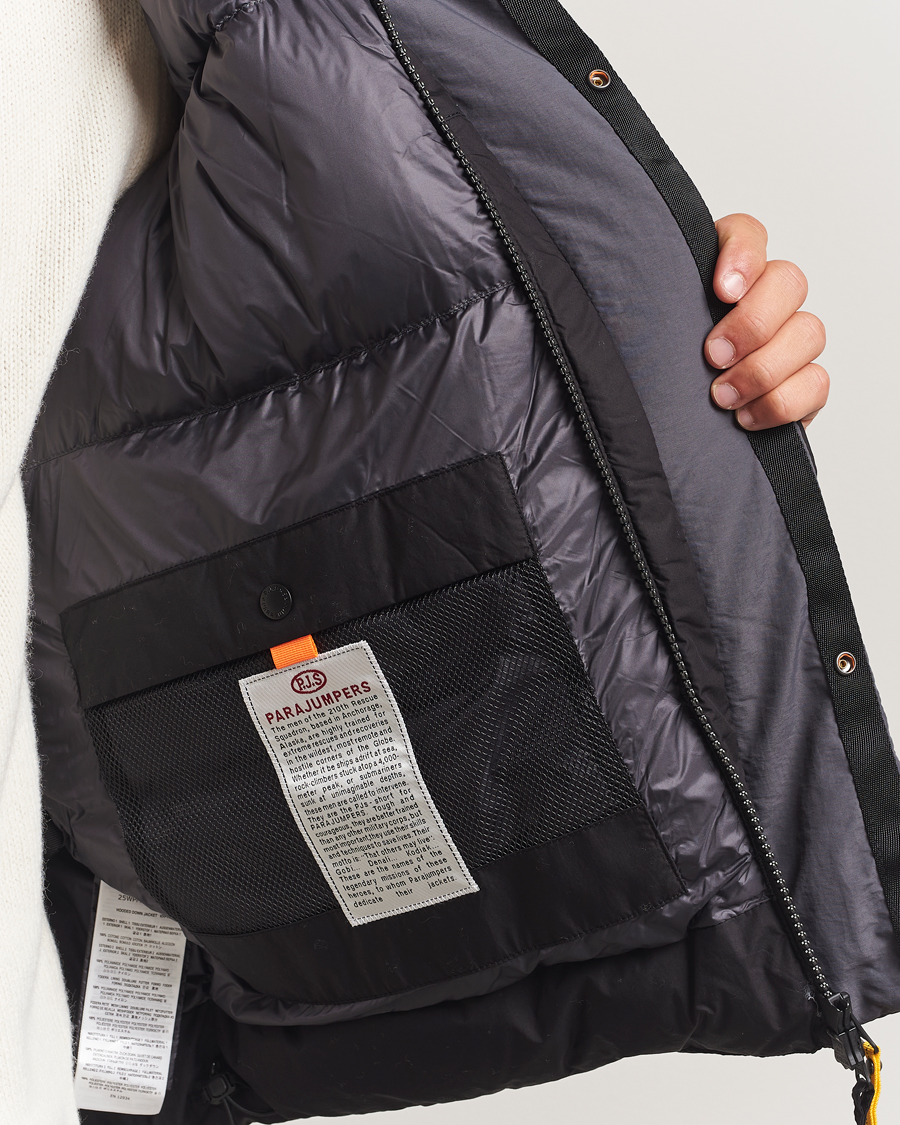 Heren | Jassen | Parajumpers | Blackburn Alaska Natural Down Jacket Black