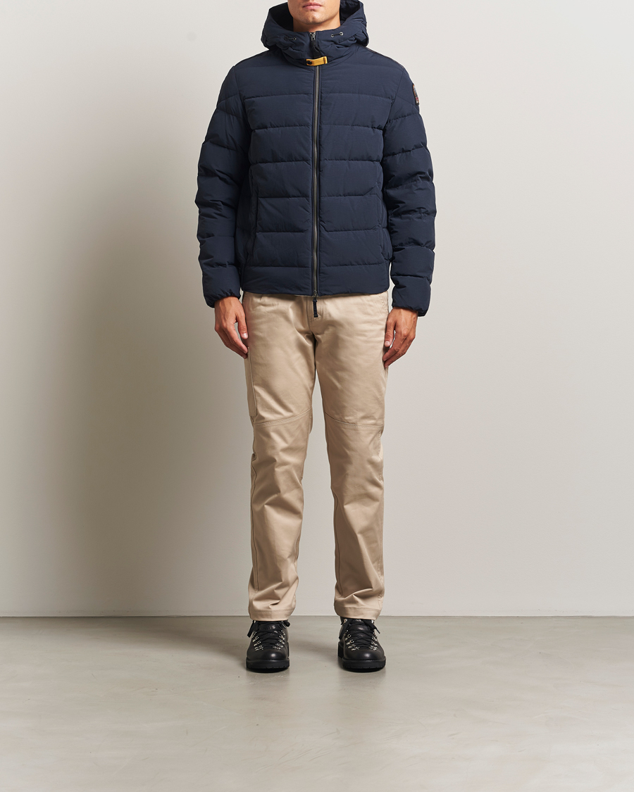 Heren | Jassen | Parajumpers | Cassian Matte Down Jacket Blue Navy