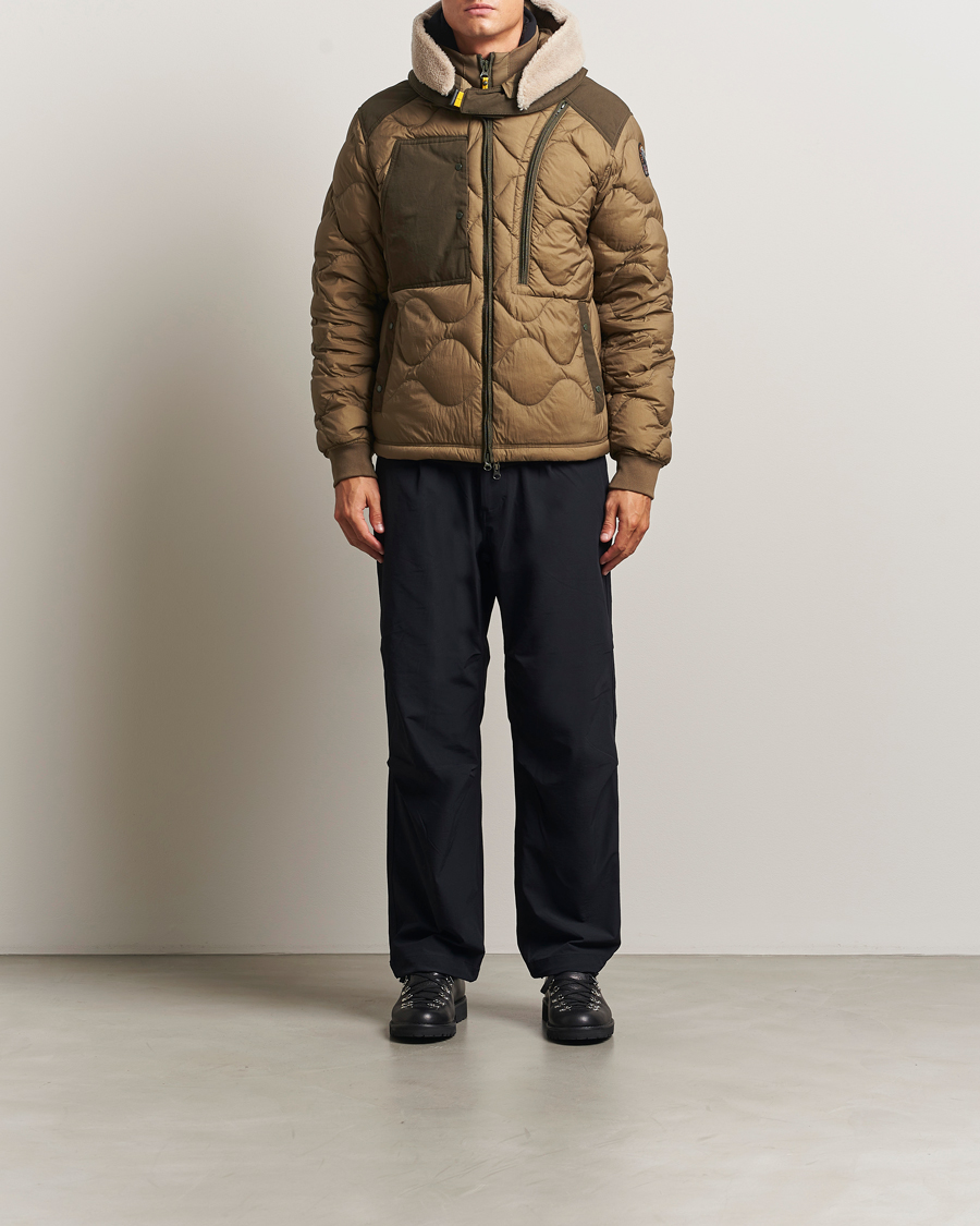 Heren | Jassen | Parajumpers | Akutan Union Down Jacket Earth/Deep Moss