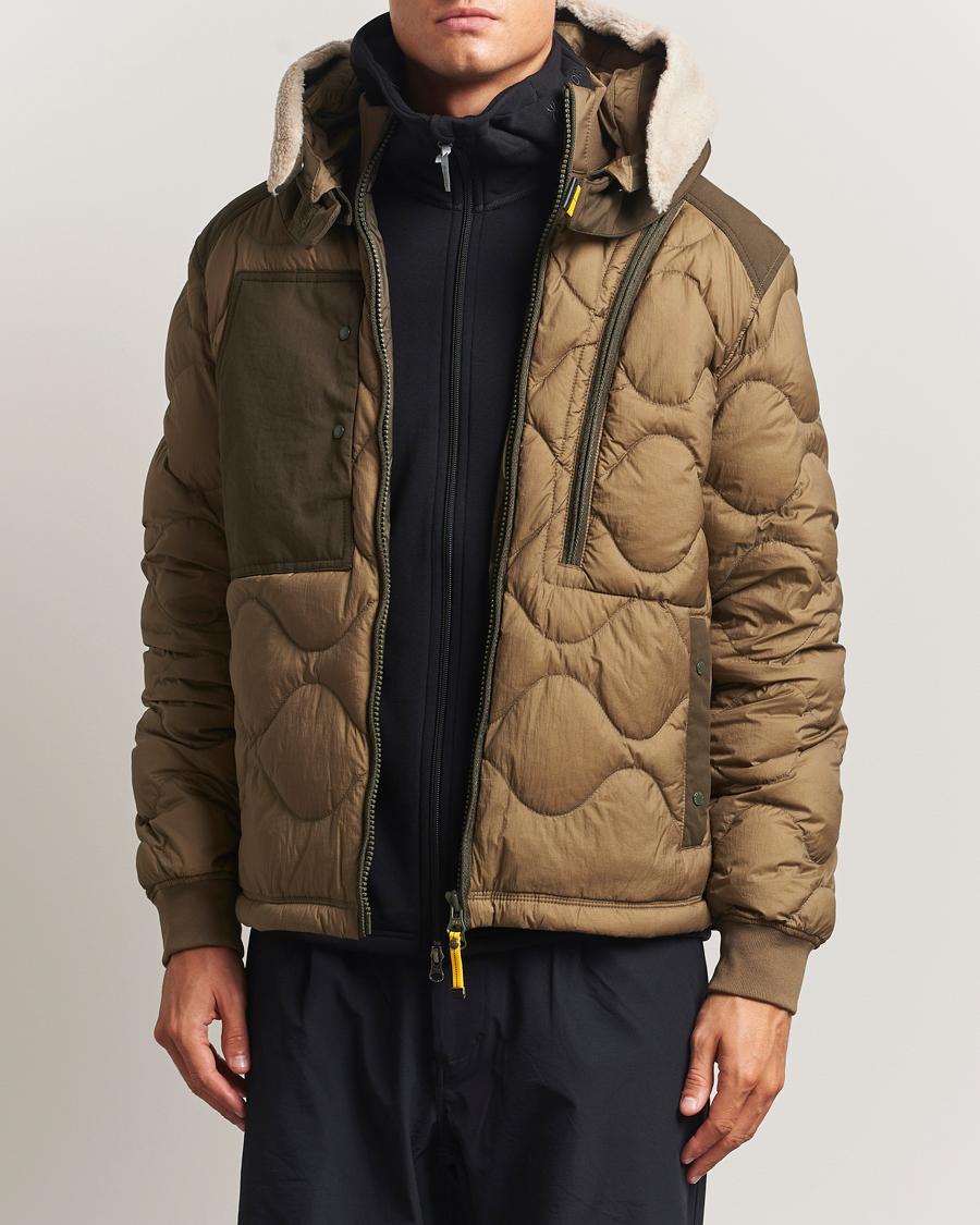 Heren | Jassen | Parajumpers | Akutan Union Down Jacket Earth/Deep Moss
