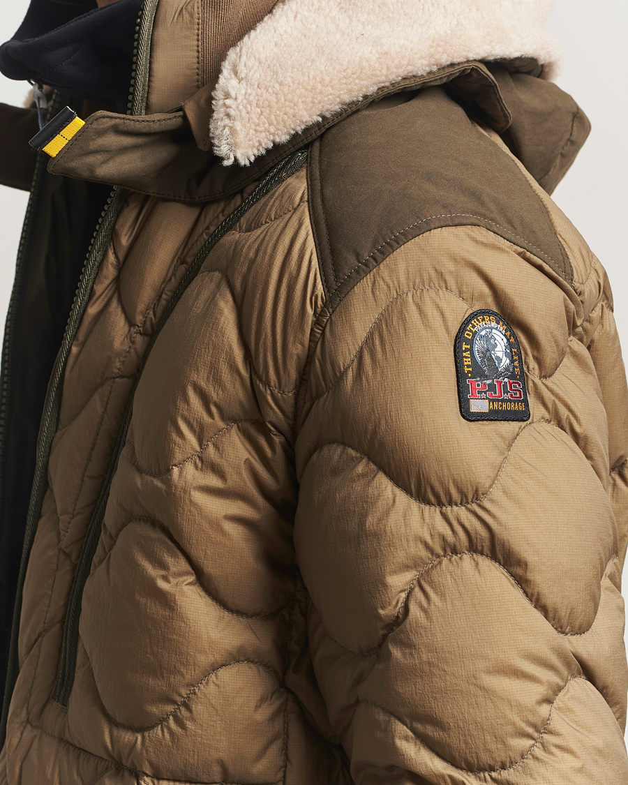 Heren | Jassen | Parajumpers | Akutan Union Down Jacket Earth/Deep Moss
