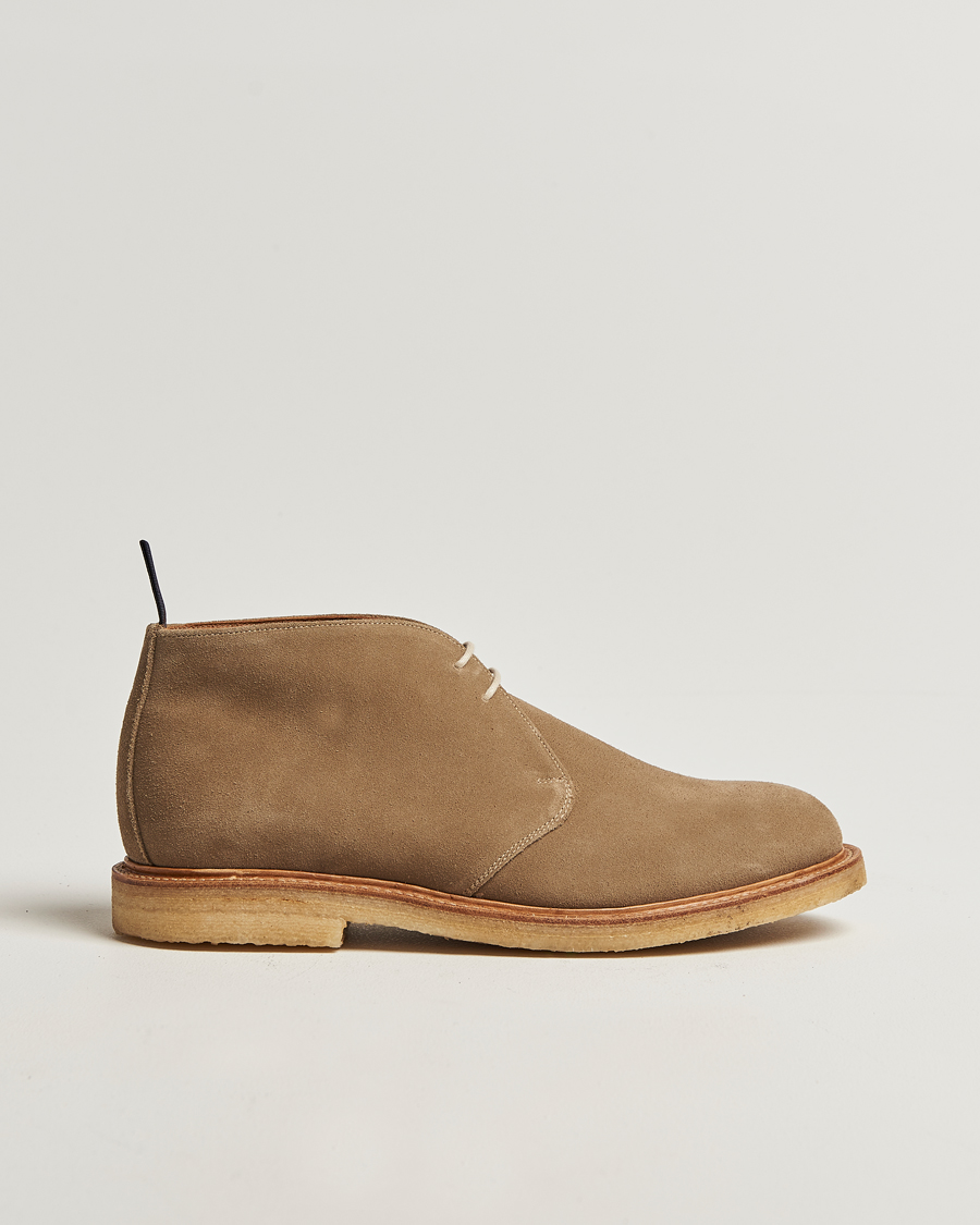 Heren | Laarzen | Sanders | Bertie Crepe Sole Suede Chukka Dirty Buck