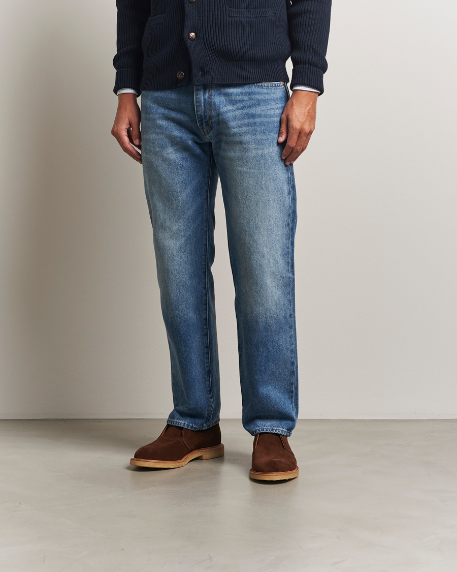 Heren | Laarzen | Sanders | Bertie Crepe Sole Suede Chukka Polo Snuff