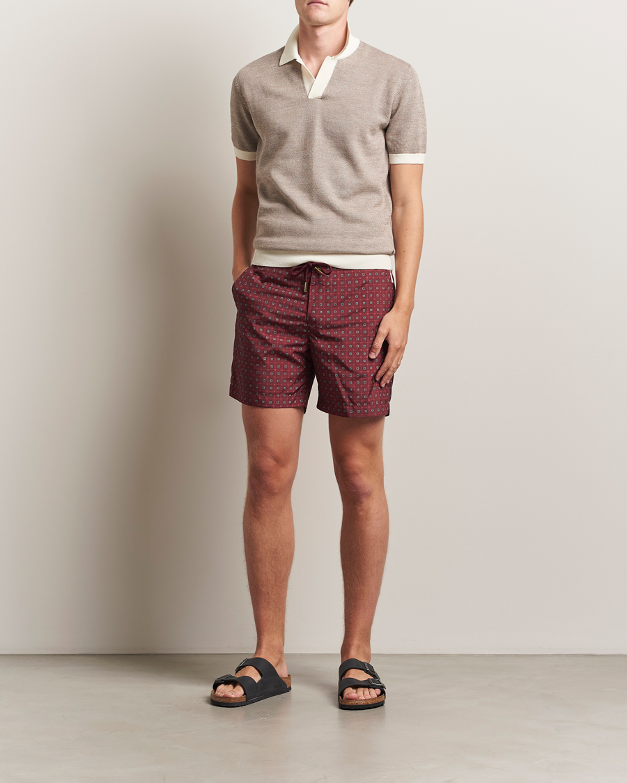 Heren | Zwembroek | Orlebar Brown | Bulldog Drawcord Solstice Swimcord Damson