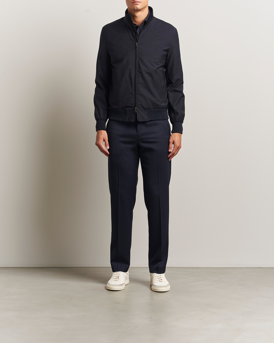 Heren | Jassen | Orlebar Brown | Alvaro Merino Jacket Night Iris