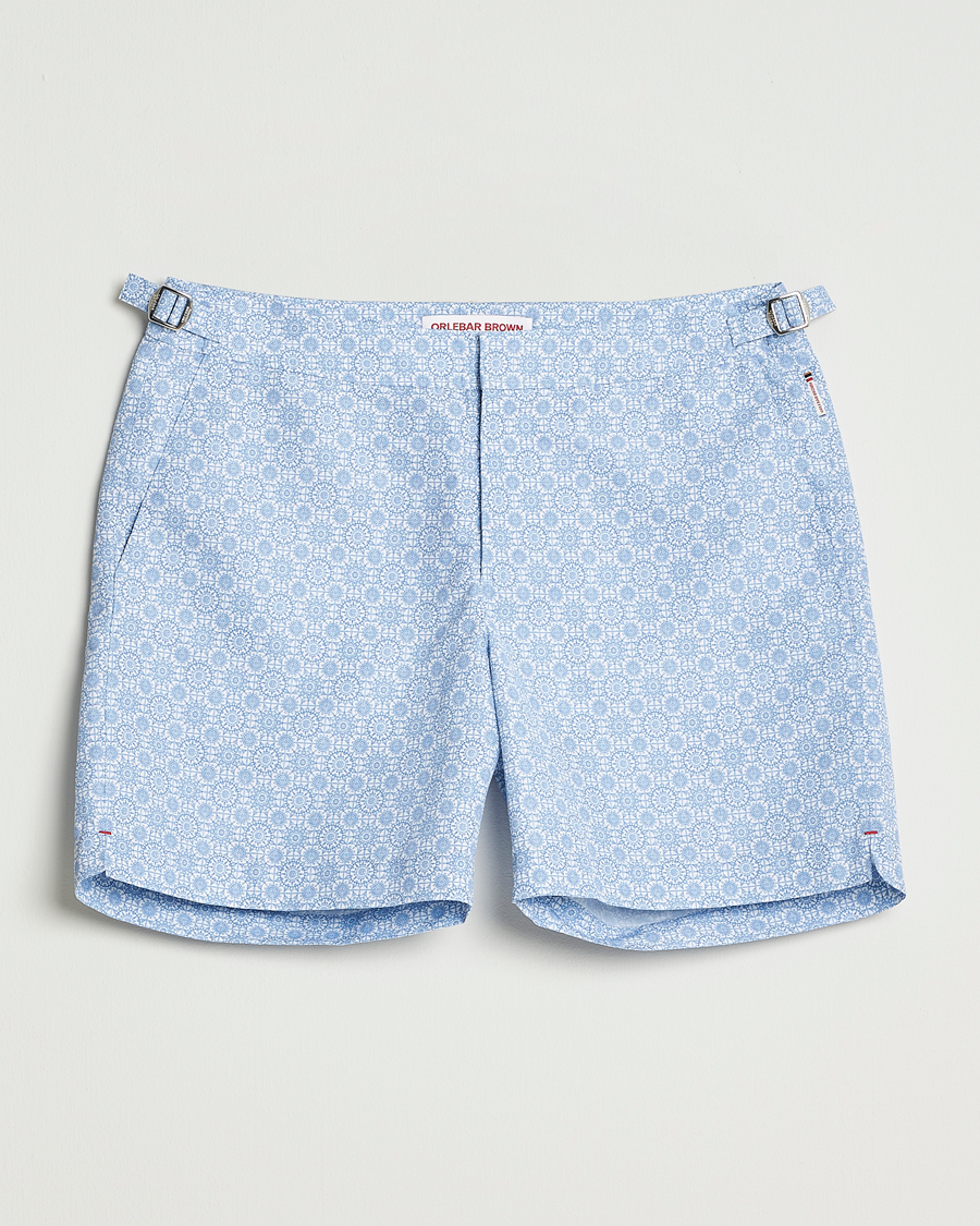 Heren | Zwembroek | Orlebar Brown | Bulldog Alchemy Swimshorts Wave Blue