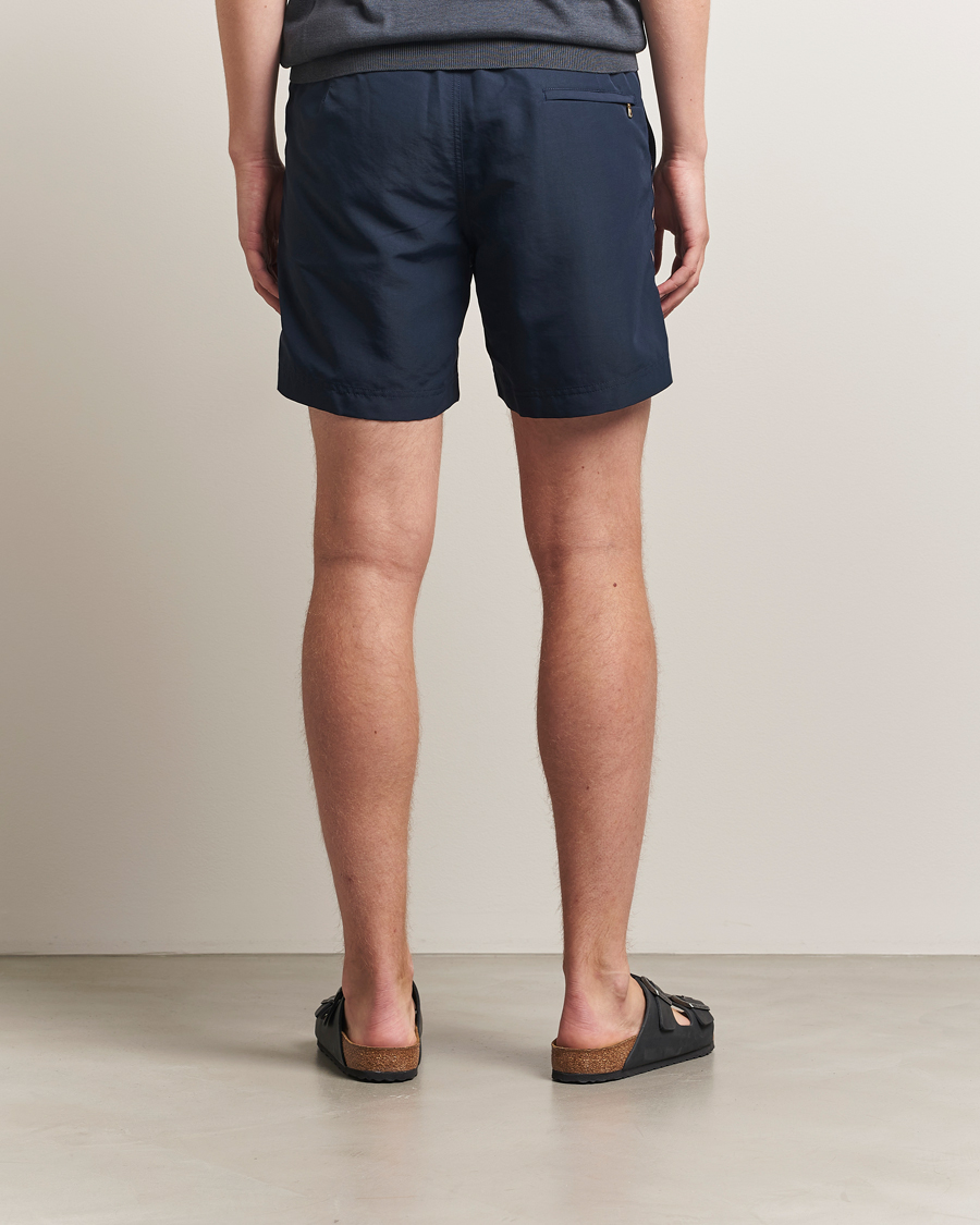 Heren | Zwembroek | Orlebar Brown | Bulldog Drawcord Stripe Swimshorts Night Iris