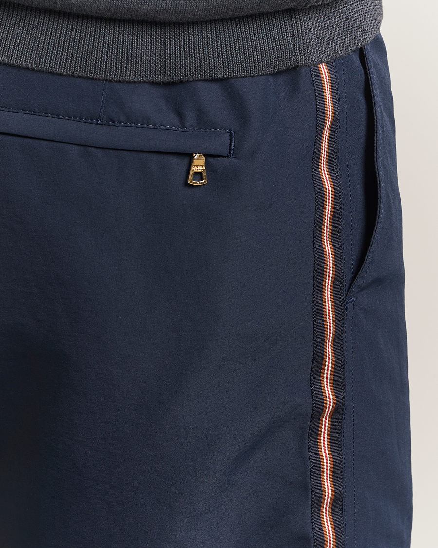Heren | Zwembroek | Orlebar Brown | Bulldog Drawcord Stripe Swimshorts Night Iris