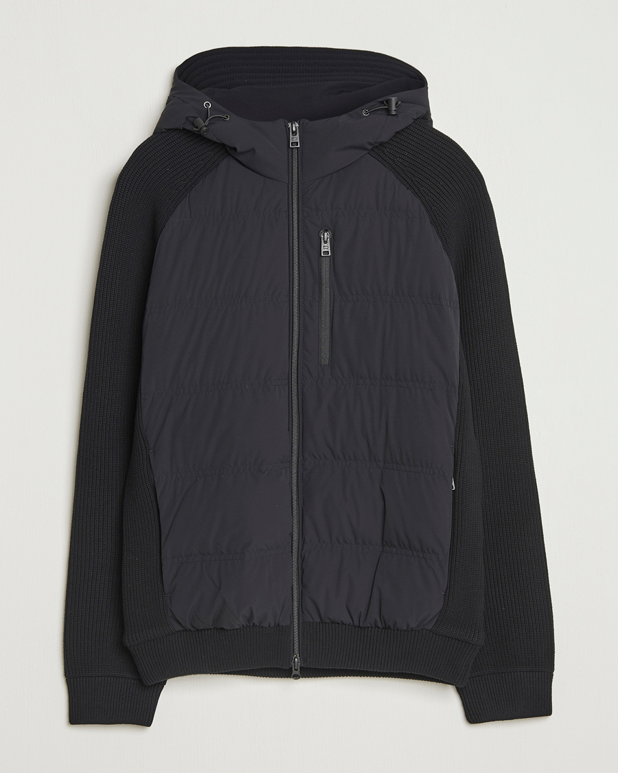 Heren | Jassen | Woolrich | Matt Stretch Hybrid Jacket Black
