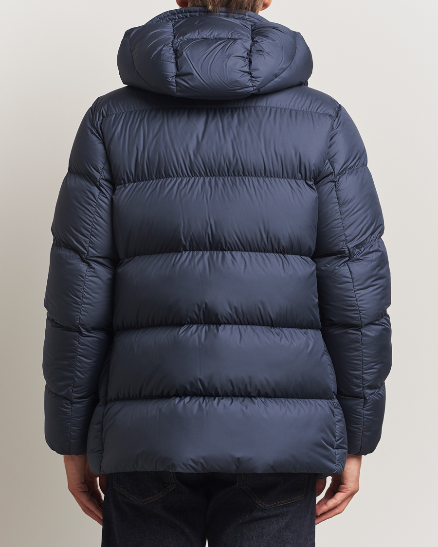 Heren | Jassen | Woolrich | Cloud Davis Parka Melton Blue