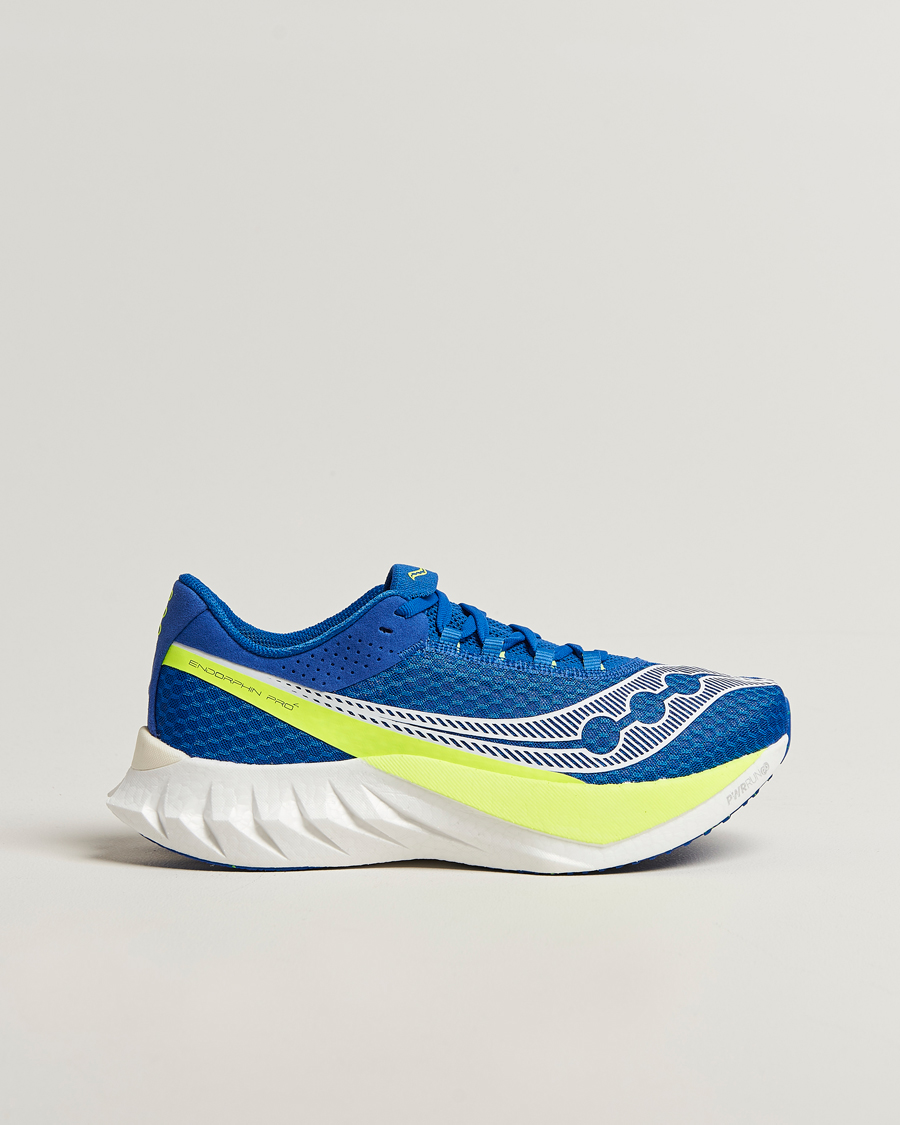Heren | Hardloopschoenen | Saucony | Endorphin Pro 4 Running Sneaker Lapis/Citron