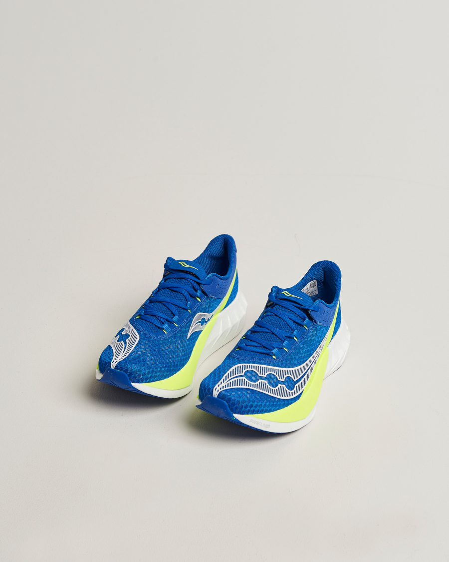 Heren | Hardloopschoenen | Saucony | Endorphin Pro 4 Running Sneaker Lapis/Citron