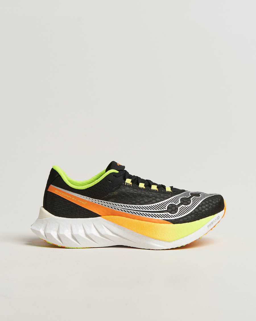 Heren | Hardloopschoenen | Saucony | Endorphin Pro 4 Running Sneaker Black/VO2