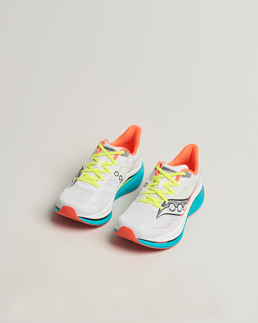 Heren | Hardloopschoenen | Saucony | Endorphin Speed 5 Running Sneaker White/Mutant