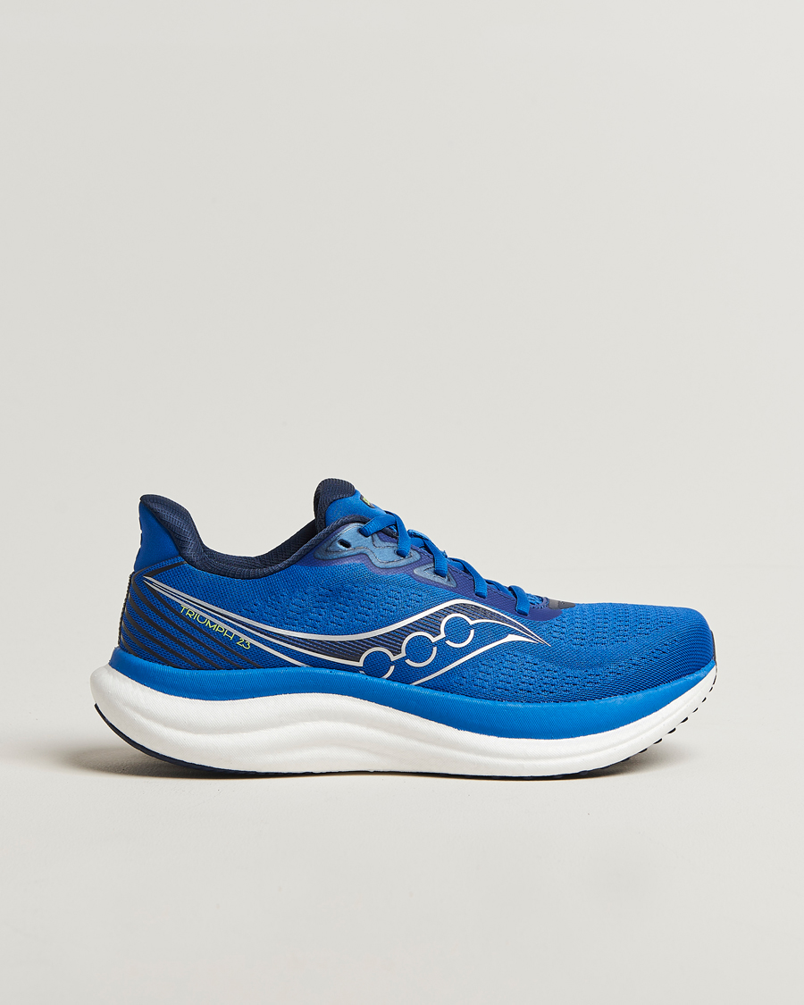 Heren | Hardloopschoenen | Saucony | Triumph 23 Running Sneaker Lapis/Silver