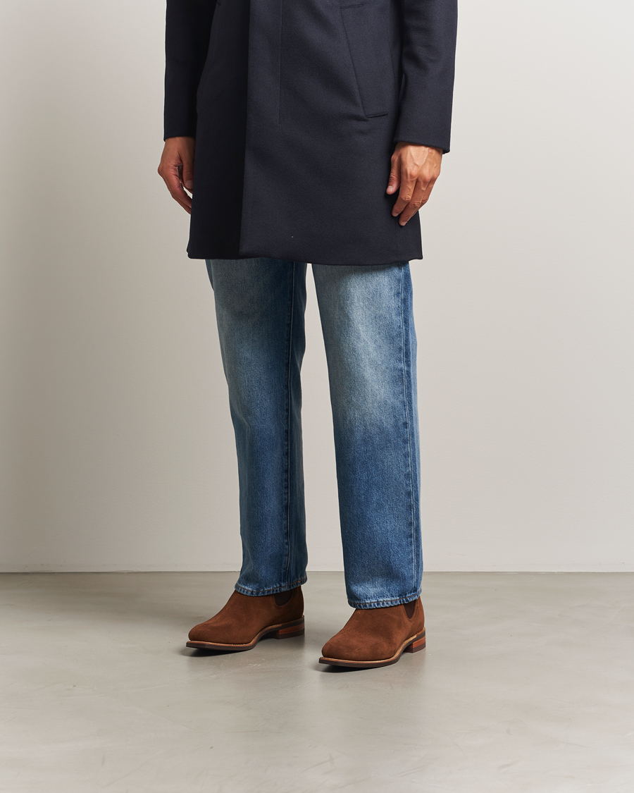 Heren | Laarzen | R.M.Williams | Comfort Craftsman G Boot Dark Cedar Suede