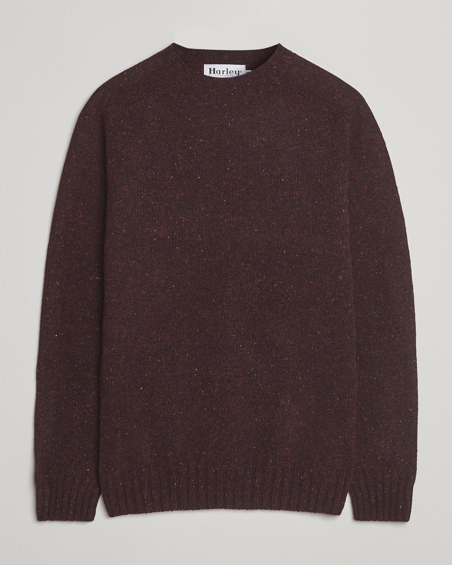 Heren | Truien | Harley Of Scotland | Donegal Wool Crewneck Lewis