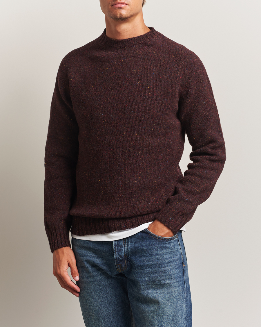 Heren | Truien | Harley Of Scotland | Donegal Wool Crewneck Lewis
