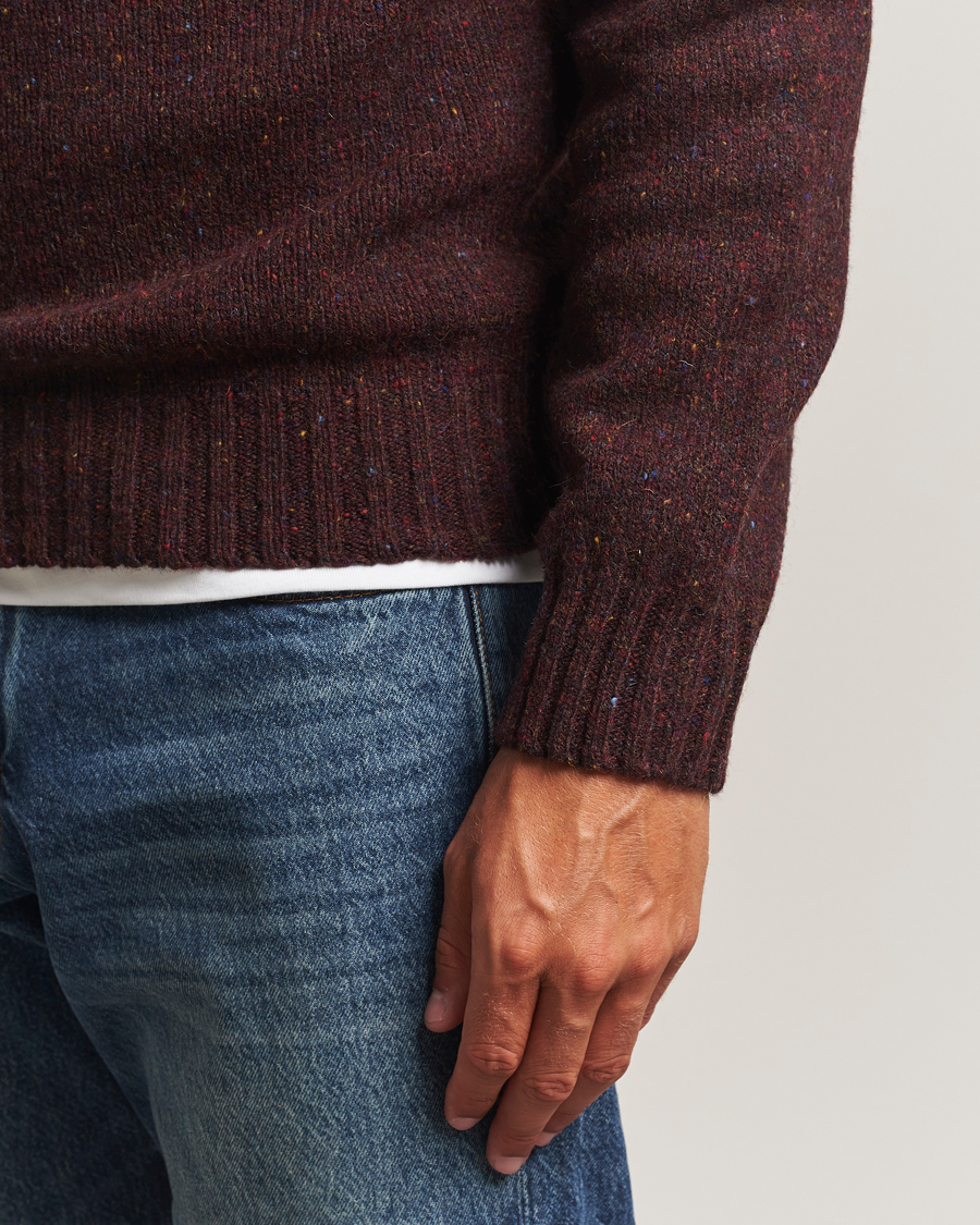 Heren | Truien | Harley Of Scotland | Donegal Wool Crewneck Lewis