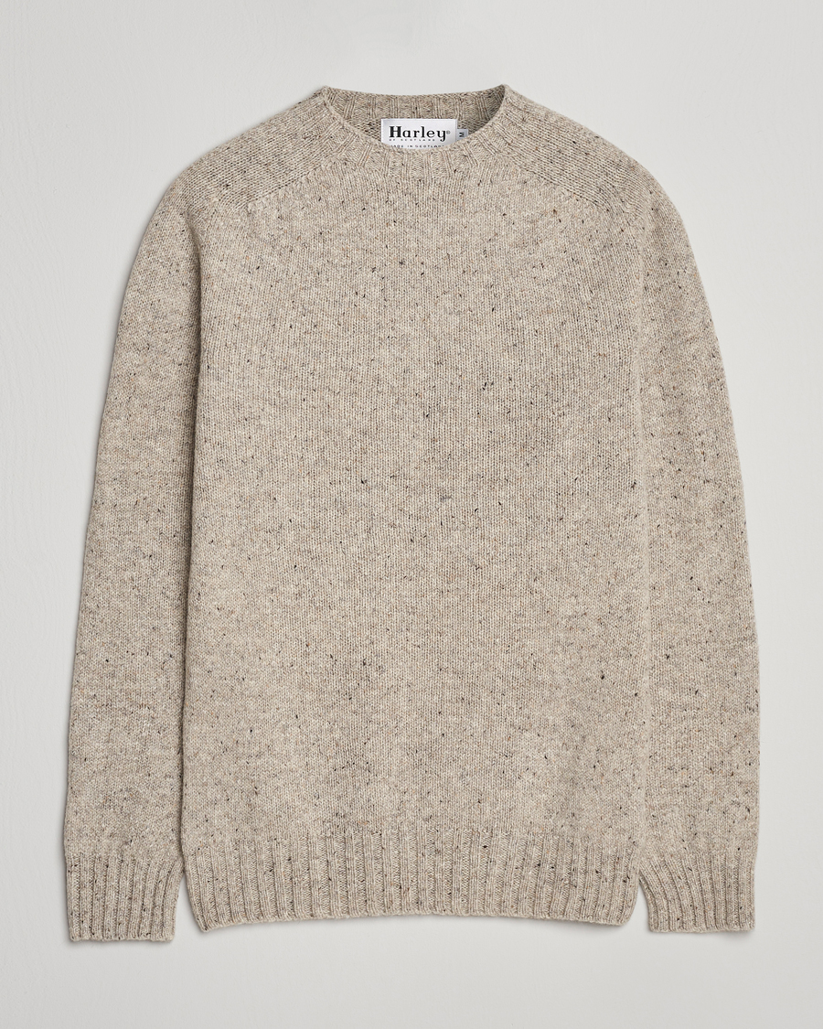Heren | Truien | Harley Of Scotland | Donegal Wool Crewneck Mull