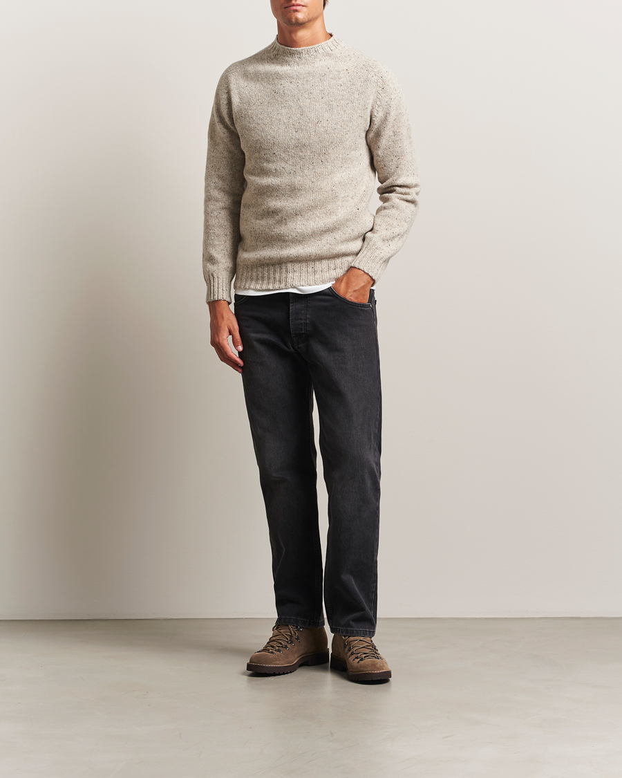 Heren | Truien | Harley Of Scotland | Donegal Wool Crewneck Mull