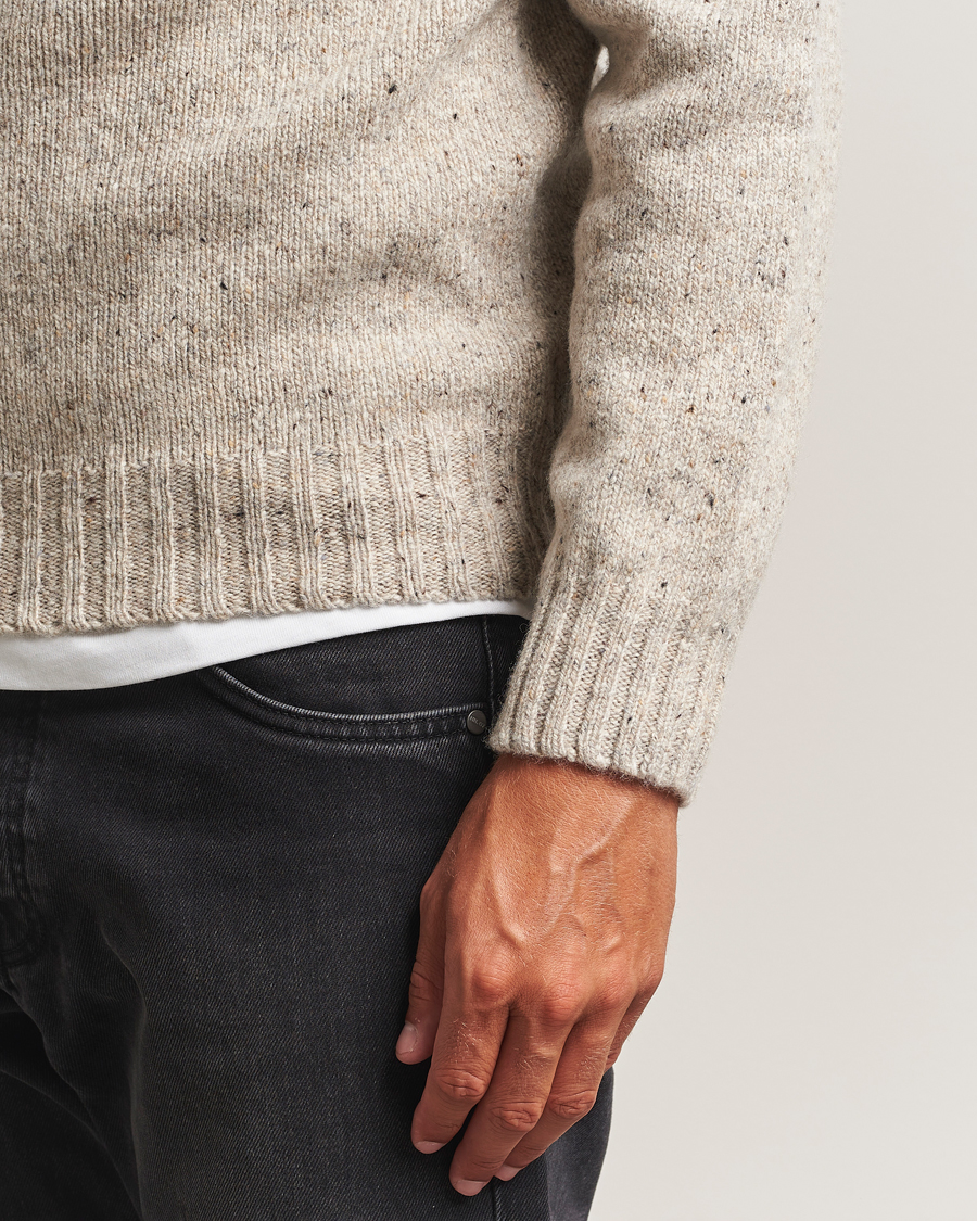 Heren | Truien | Harley Of Scotland | Donegal Wool Crewneck Mull