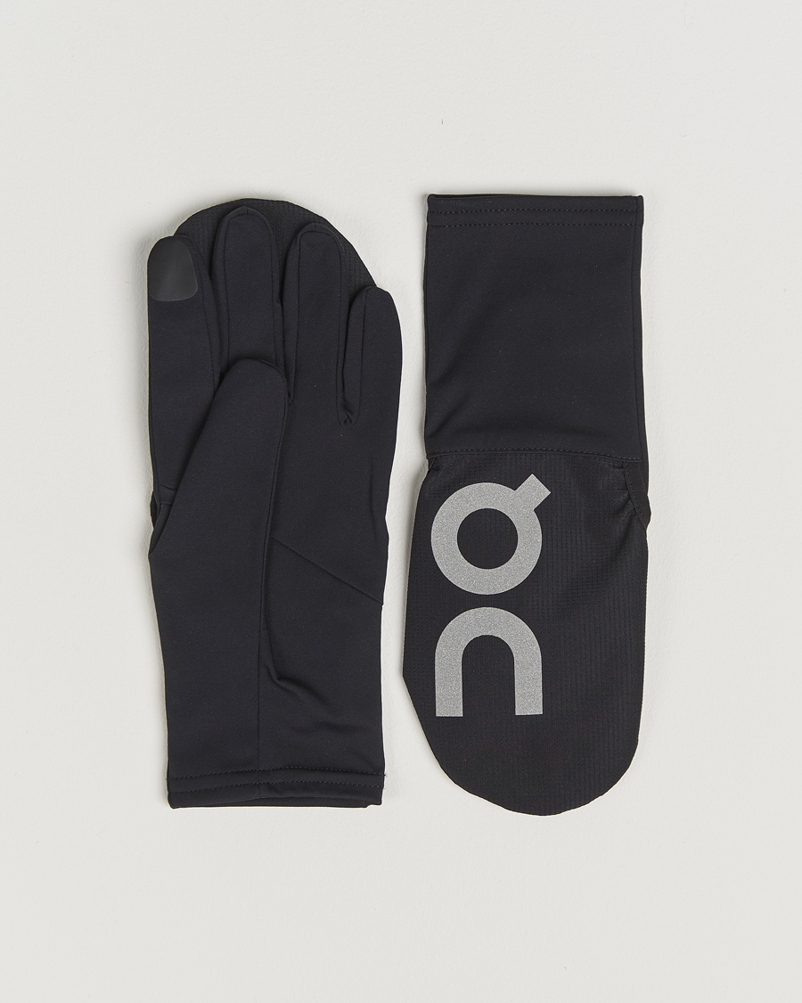 Heren | ON Core Gloves Black | On | Core Gloves Black