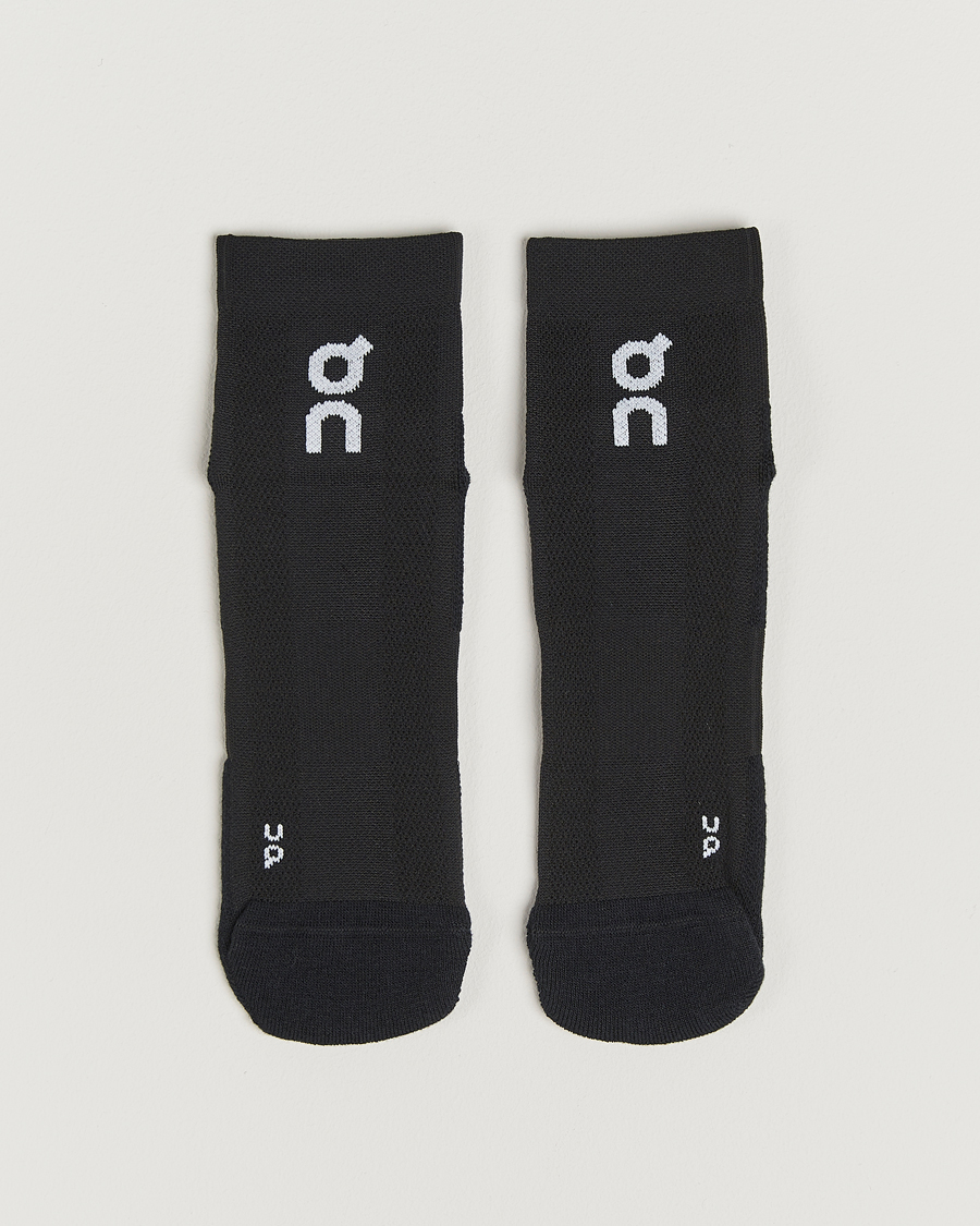 Heren | Ondergoed | On | Core Run Sock Mid 2-Pack Black