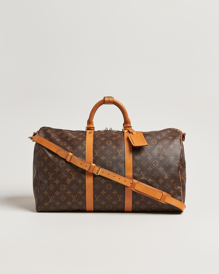 Heren | Louis Vuitton Pre-Owned Keepall 50 Bandoulière Monogram | Louis Vuitton Pre-Owned | Keepall 50 Bandoulière Monogram