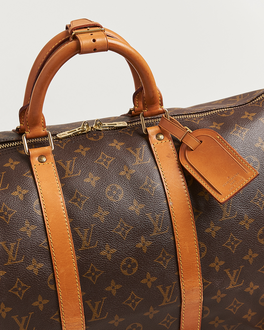 Heren | Louis Vuitton Pre-Owned Keepall 50 Bandoulière Monogram | Louis Vuitton Pre-Owned | Keepall 50 Bandoulière Monogram