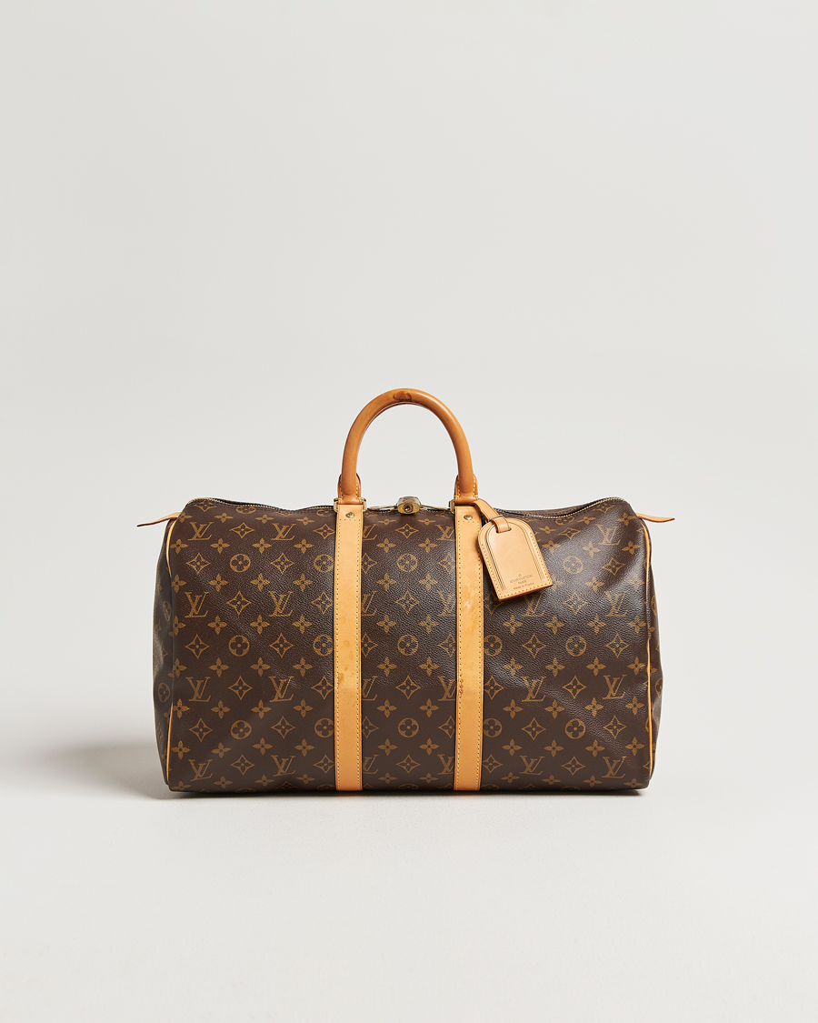 Heren | Pre-Owned & Vintage Bags | Louis Vuitton Pre-Owned | Keepall 45 Monogram