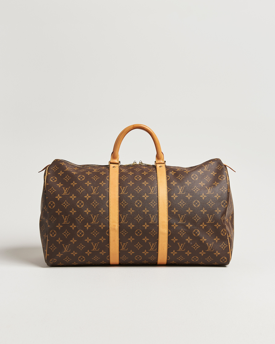 Heren | Pre-Owned & Vintage Bags | Louis Vuitton Pre-Owned | Keepall 50 Monogram