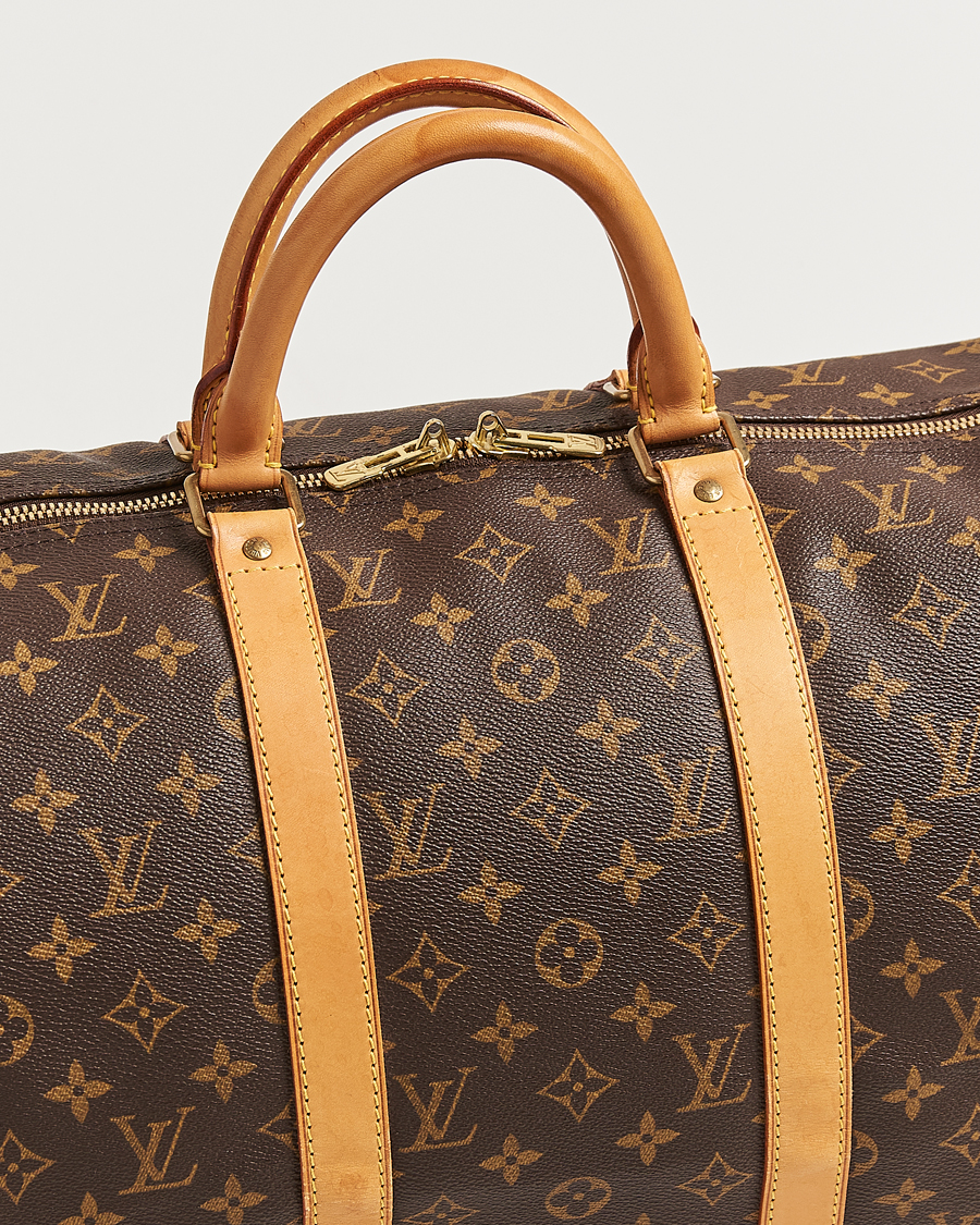 Heren | Pre-Owned & Vintage Bags | Louis Vuitton Pre-Owned | Keepall 50 Monogram