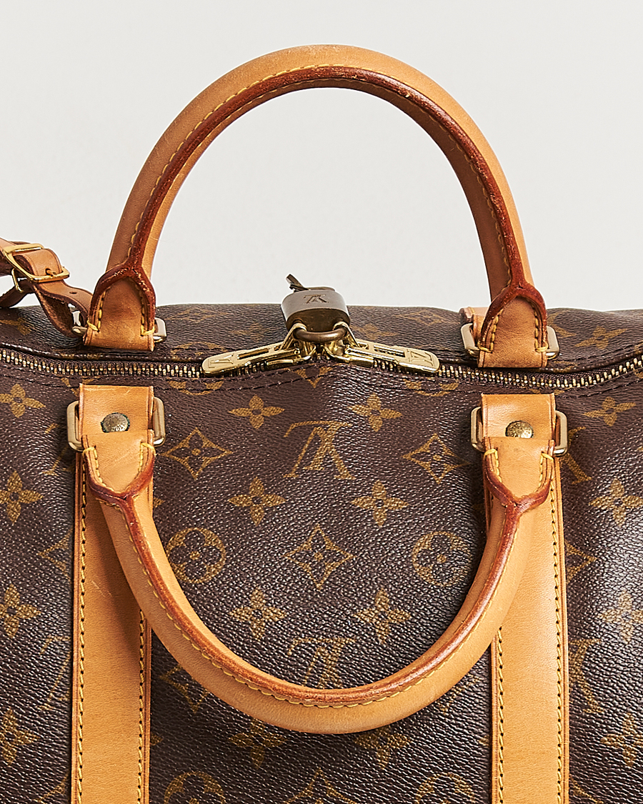Heren | Pre-Owned & Vintage Bags | Louis Vuitton Pre-Owned | Keepall Bandoulière 55 Monogram