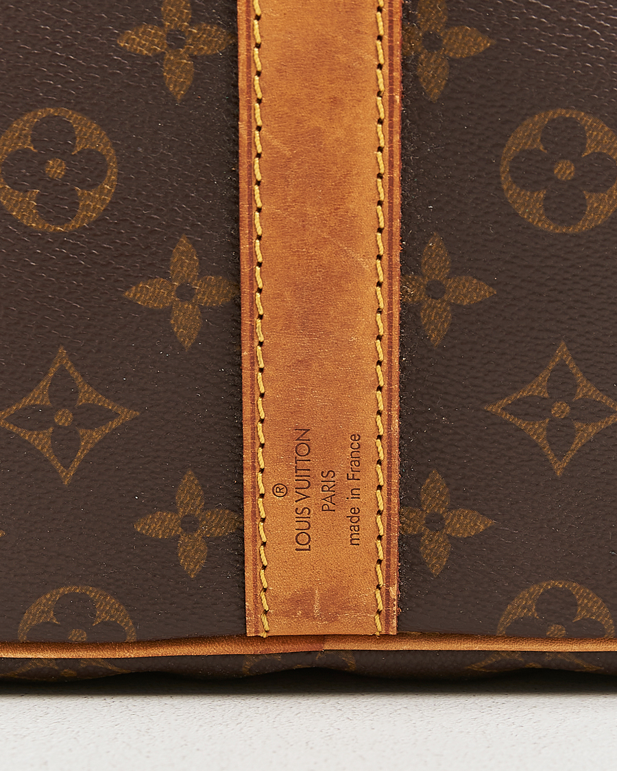 Heren | Pre-Owned & Vintage Bags | Louis Vuitton Pre-Owned | Keepall Bandoulière 55 Monogram