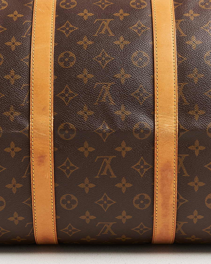 Heren | Pre-Owned & Vintage Bags | Louis Vuitton Pre-Owned | Keepall Bandoulière 55 Monogram