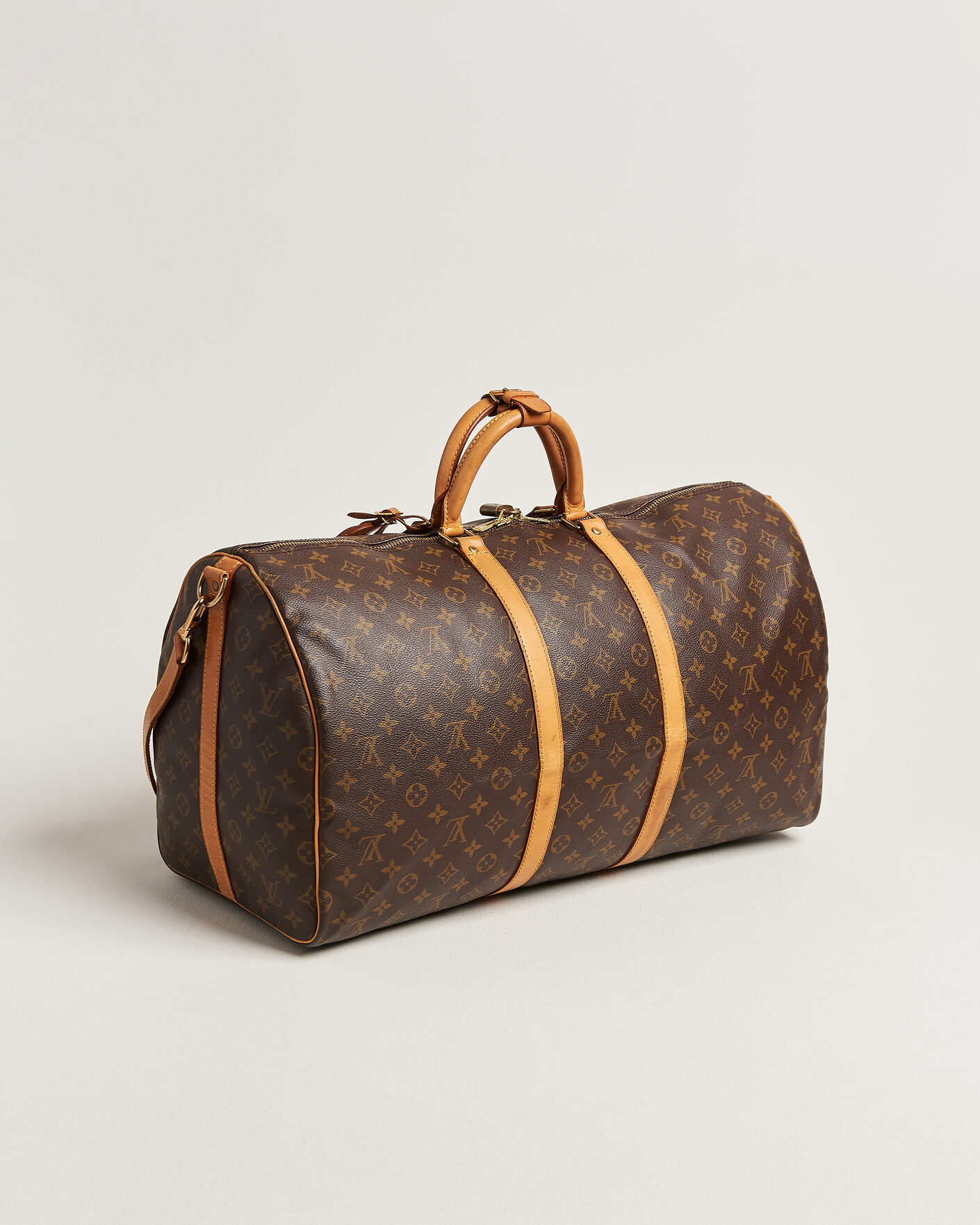 Heren | Pre-Owned & Vintage Bags | Louis Vuitton Pre-Owned | Keepall Bandoulière 55 Monogram