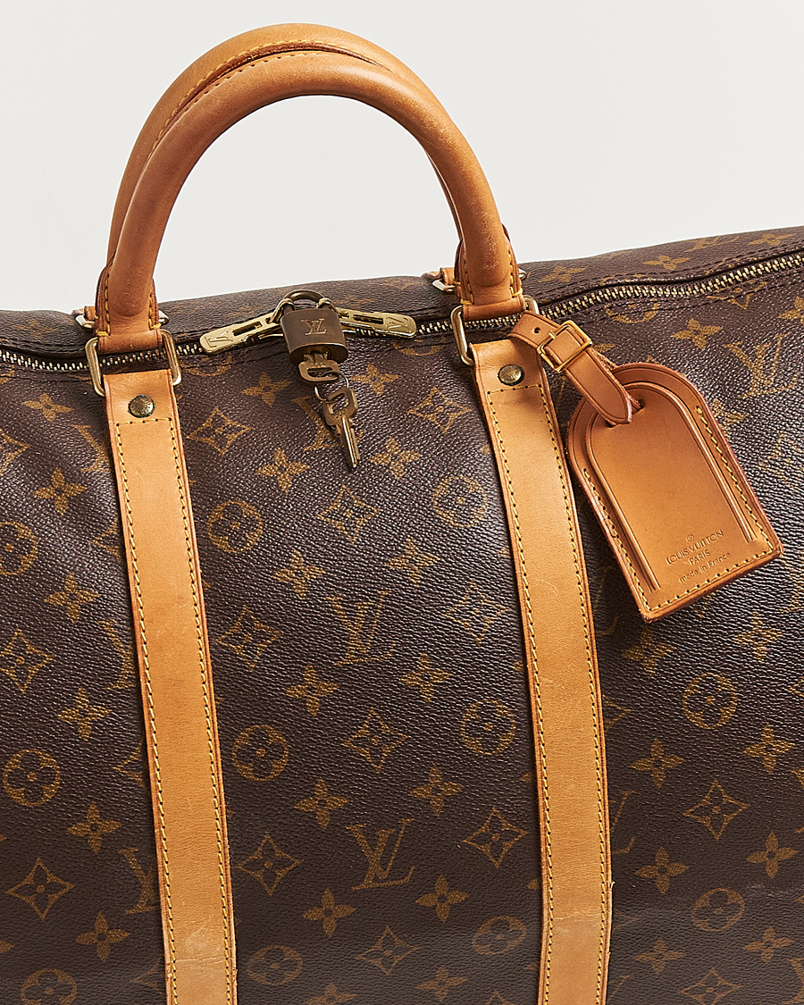 Heren | Pre-Owned & Vintage Bags | Louis Vuitton Pre-Owned | Keepall Bandoulière 55 Monogram