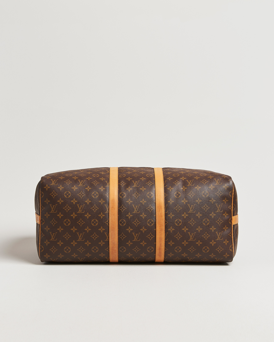 Heren | Pre-Owned & Vintage Bags | Louis Vuitton Pre-Owned | Keepall Bandoulière 55 Monogram