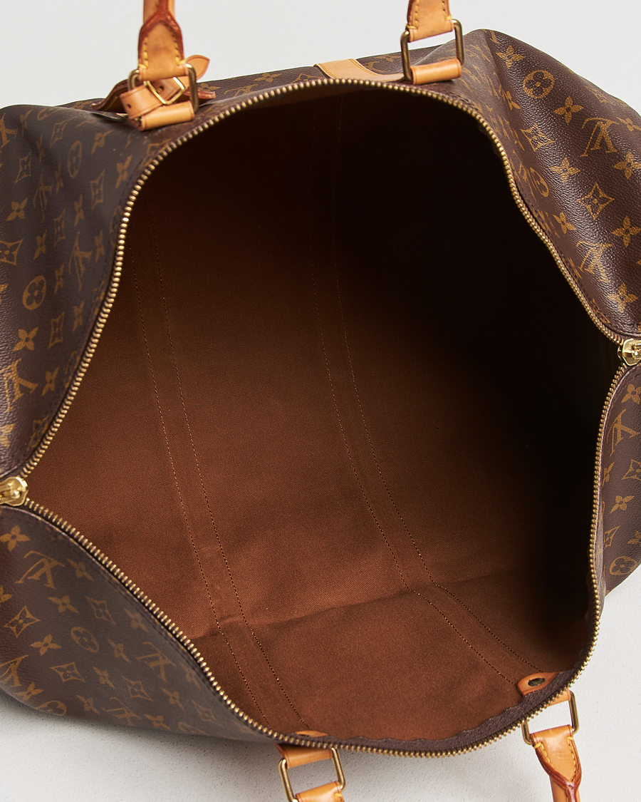 Heren | Pre-Owned & Vintage Bags | Louis Vuitton Pre-Owned | Keepall Bandoulière 55 Monogram