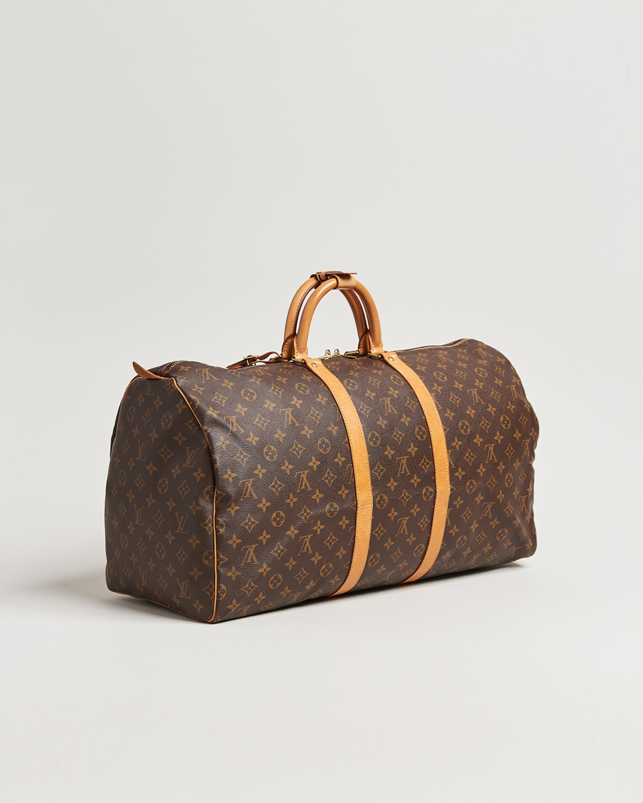 Heren | Pre-Owned & Vintage Bags | Louis Vuitton Pre-Owned | Keepall 55 Monogram