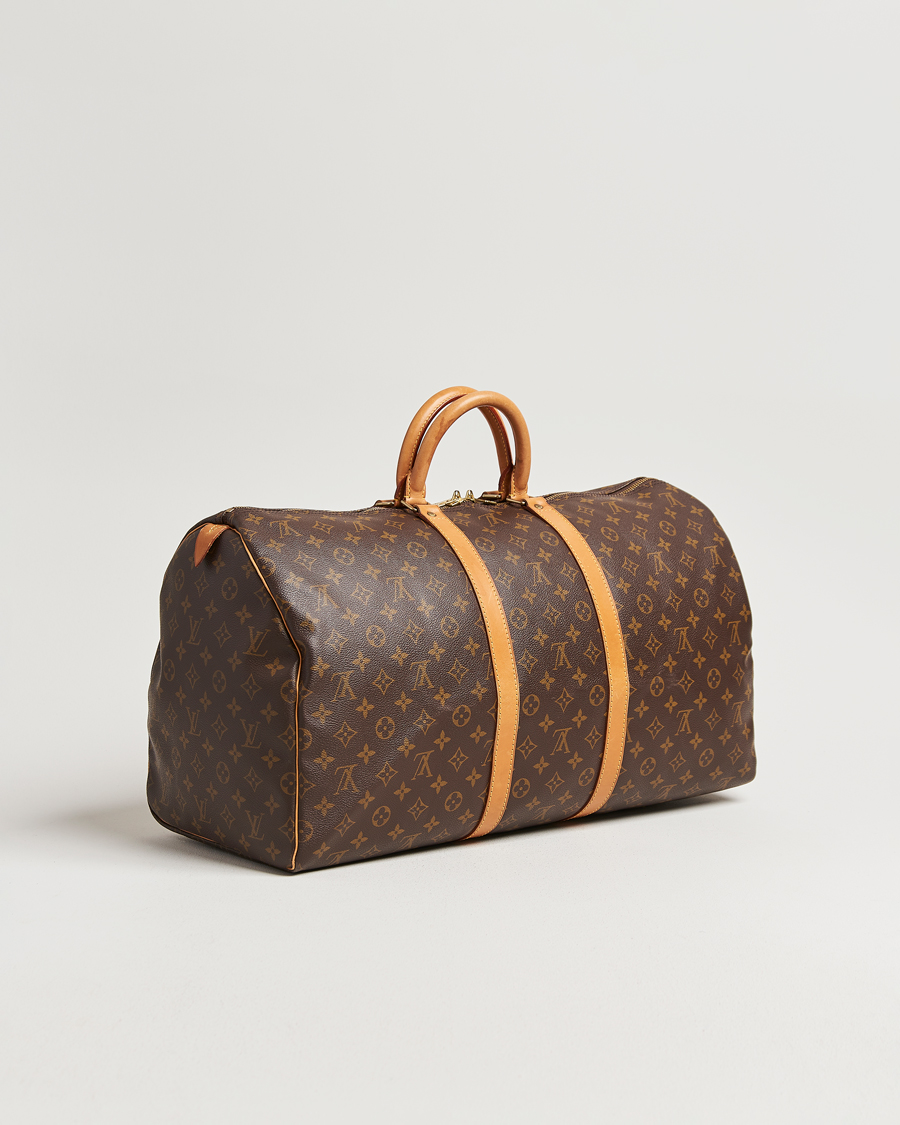Heren | Pre-Owned & Vintage Bags | Louis Vuitton Pre-Owned | Keepall 55 Monogram