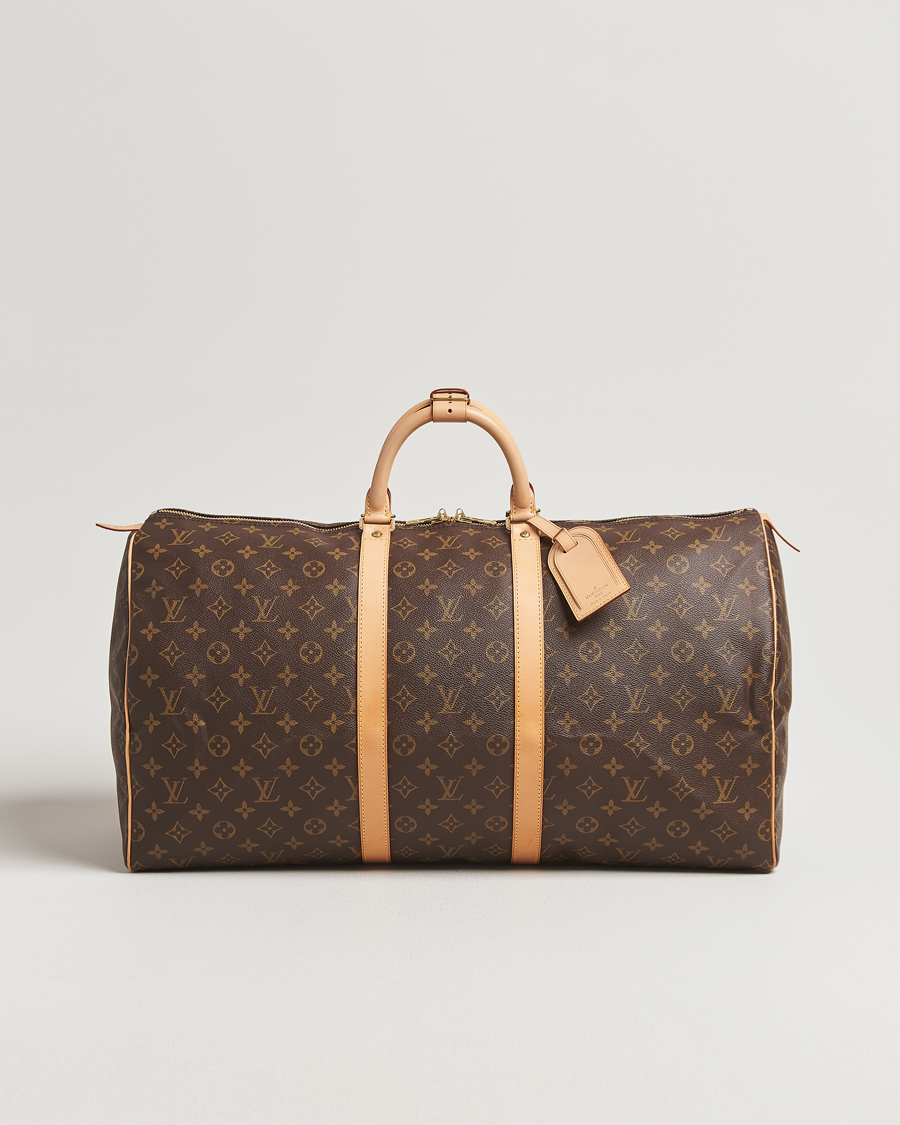 Heren | Pre-Owned & Vintage Bags | Louis Vuitton Pre-Owned | Keepall 55 Monogram