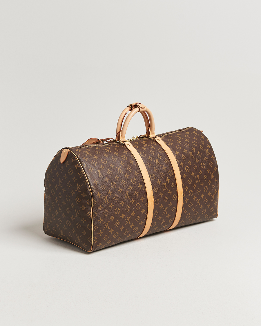 Heren | Pre-Owned & Vintage Bags | Louis Vuitton Pre-Owned | Keepall 55 Monogram