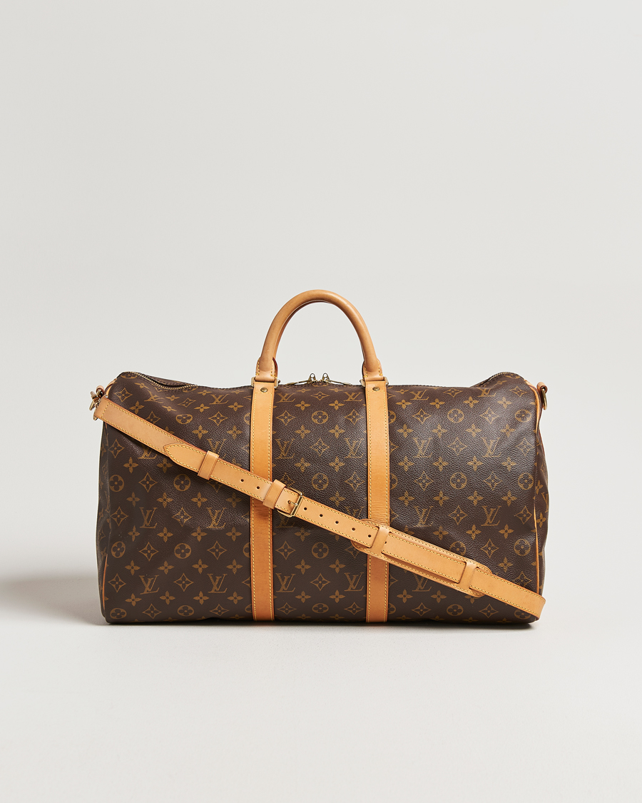 Heren | Louis Vuitton Pre-Owned Keepall Bandoulière 50 Monogram | Louis Vuitton Pre-Owned | Keepall Bandoulière 50 Monogram