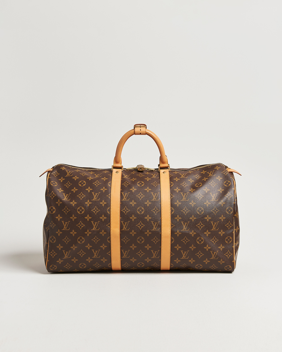 Heren | Pre-Owned & Vintage Bags | Louis Vuitton Pre-Owned | Keepall 50 Monogram