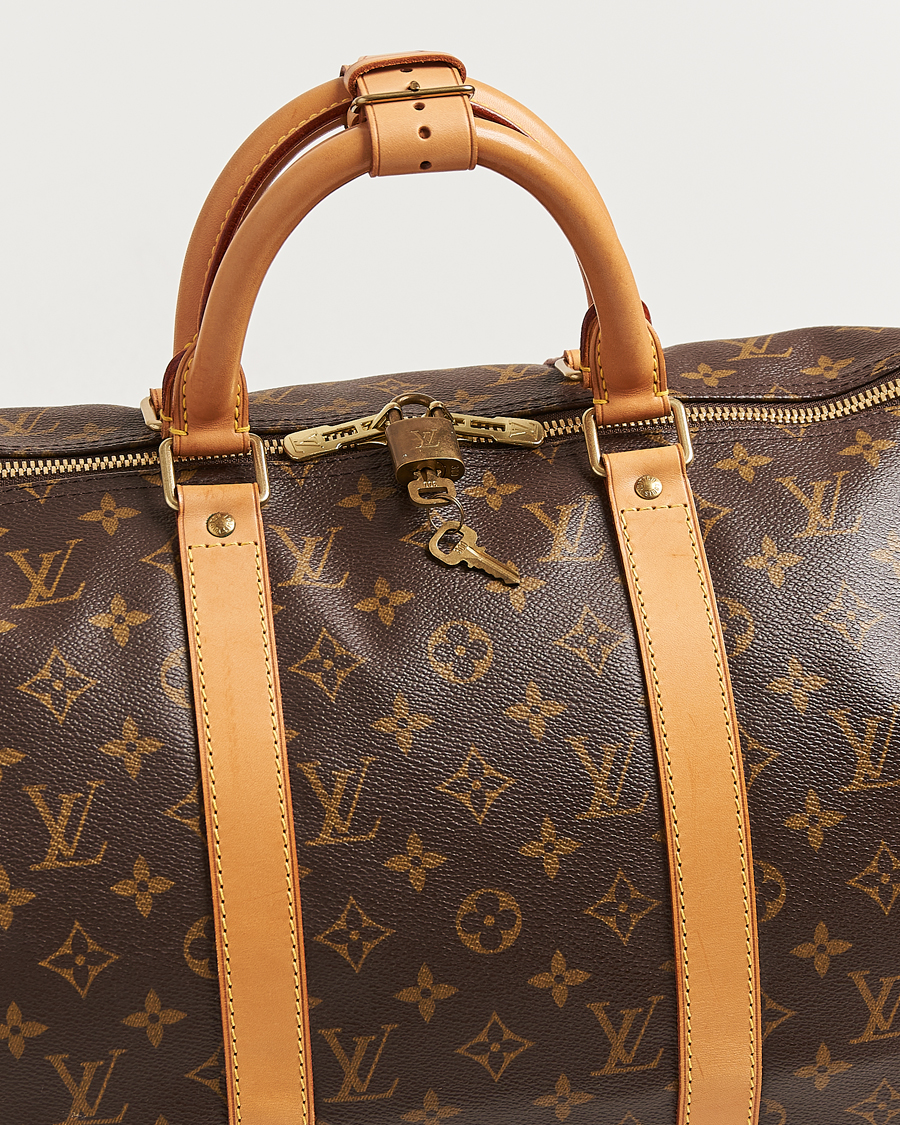Heren | Pre-Owned & Vintage Bags | Louis Vuitton Pre-Owned | Keepall 50 Monogram