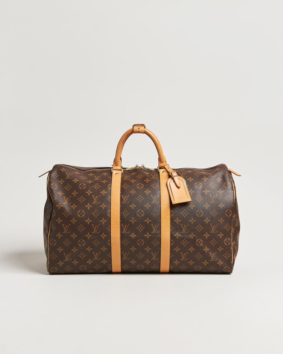 Heren | Pre-Owned & Vintage Bags | Louis Vuitton Pre-Owned | Keepall 50 Monogram