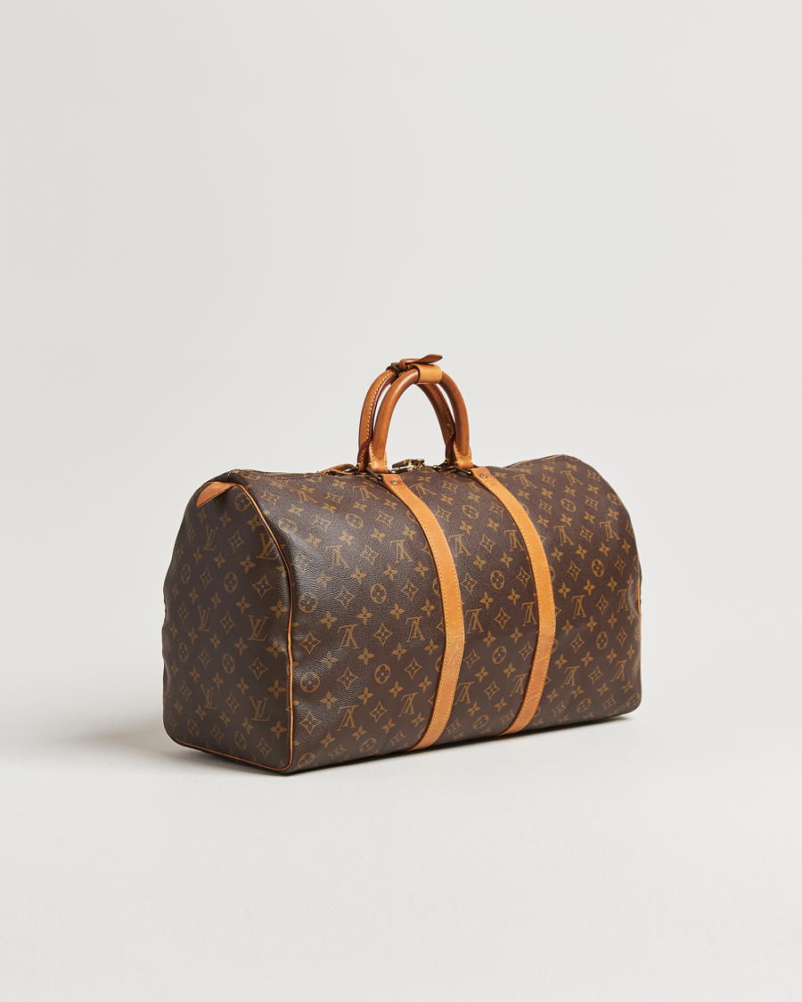 Heren | Pre-Owned & Vintage Bags | Louis Vuitton Pre-Owned | Keepall 50 Monogram